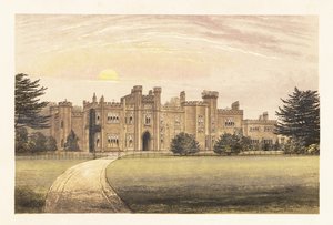 Garnstone, Herefordshire, England, 1880 (engraving)