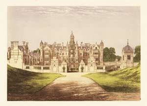 Harlaxton Manor, Lincolnshire, England by Alexander Francis (after) Lydon