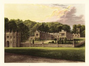 Lanhydrock House, Cornwall, England by Alexander Francis (after) Lydon