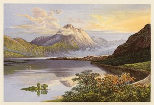 Scottish Loch Scenery: Loch Maree by Alexander Francis (after) Lydon
