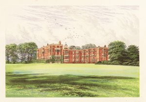 Temple Newsam, Yorkshire, England (engraving) by Alexander Francis (after) Lydon