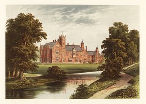Thicket Priory, Yorkshire, England, 1880 (engraving)