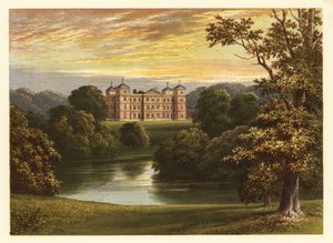 View of Kimberley Hall, Norfolk, England by Alexander Francis (after) Lydon