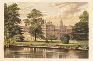 Wilton House, Wiltshire, England (engraving)
