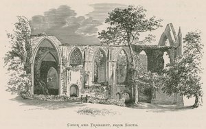 Bolton Priory, Choir and Transept, from South by Alexander Francis Lydon