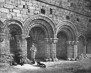Chapter House, Kirkstall Abbey, c1880, 1897 by Alexander Francis Lydon