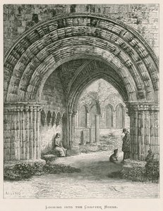Furness Abbey, Looking into the Chapter House