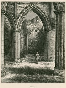 Rievaulx Abbey, Vestry by Alexander Francis Lydon
