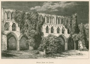 Rievaulx Abbey, West Side of Choir by Alexander Francis Lydon