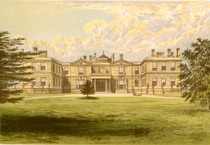 Swithland Hall by Alexander Francis Lydon