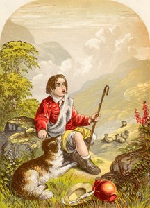 The Shepherd Boy in the Valley of Humiliation, from The Pilgrims Progress by John Bunyan published, c.1880