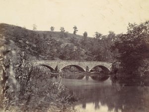 Antietam Bridge, On the Sharpsburg and Boonsboro Turnpike, No. 1, September 1862, 1862 by Alexander Gardner