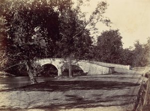 Burnside Bridge, Across the Antietam, near Sharpsburg, No. 1, September 1862 by Alexander Gardner