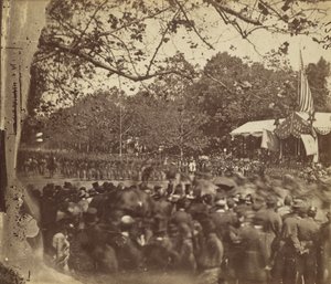 Grand Army Review, Washington, D.C. by Alexander Gardner