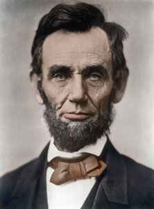 Portrait of Abraham Lincoln, 16th President of the United States of America by Alexander Gardner