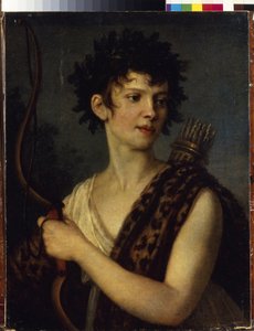 Portrait of the Actress and Ballet Dancer E. Kolosova