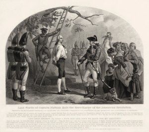 Last Words of Capt. Nathan Hale by Alexander Hay Ritchie