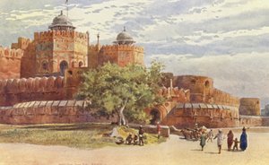Agra Fort, outside the Delhi Gate