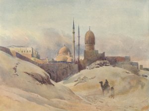 The Citadel, Cairo, in a Sand-Storm