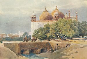 The Jumma Musjid, Agra by Alexander Henry Hallam Murray