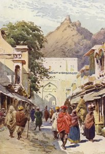The Main Street of Alwar by Alexander Henry Hallam Murray