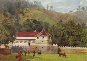 The Temple of the Tooth, Kandy, Exterior