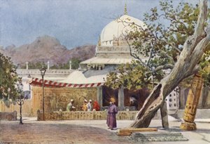The Tomb of Khwajah Muin-ud-Din Chisti, in the Dargah, Ajmere