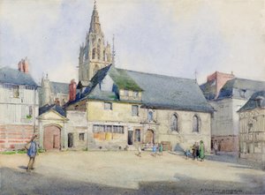 Caudebec-en-Caux by Alexander Nesbit Paterson