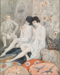 Lady in Her Boudoir