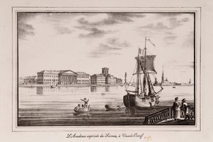 The Academy of Sciences Series Views of Saint Petersburg, 1820s by Alexander Pluchart
