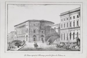 The Hermitage Theatre in Saint Petersburg (Series Views of Saint Petersburg) by Alexander Pluchart