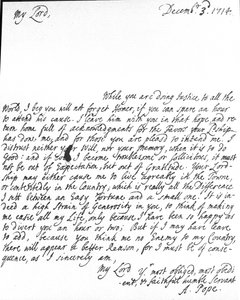 Letter from Alexander Pope to Lord Halifax asking him not to forget his translation of Homer, which he had given to Lord Halifax prior to publication and also thanking him for favours and generosity