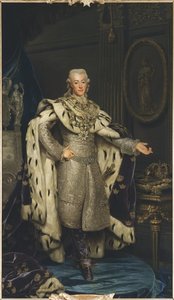 Portrait of King Gustav III of Sweden by Alexander Roslin