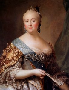 Portrait of Elizabeth Petrovna, Empress of Russia