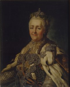 Portrait of Empress Catherine II 1729-1796