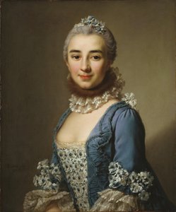 Unknown Lady, possibly Madame Deshanges by Alexander Roslin