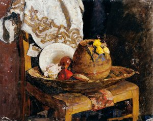 Still Life with Jug and Fruits