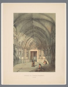 Mountain Portal of Saint Servatius Basilica in Maastricht