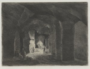 Underground Tunnel System in the Sint Pietersberg in Maastricht by Alexander Schaepkens