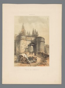 Tongersepoort in Maastricht by Alexander Schaepkens