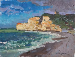 Coastal Cliff Waves