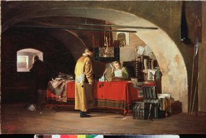 An Office in Muscovy by Alexander Stepanovich Yanov