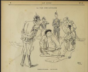 The Sino-Japanese Peace, Interesting Position. The Interested Parties. From: Le Rire, May 11, 1895 by Alexander Stuart Boyd