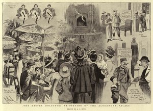 The Easter Holidays, Re-opening of the Alexandra Palace
