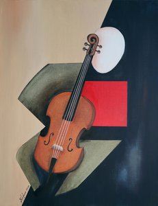 Abstract Cello Study