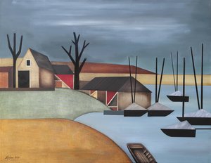 Quiet Village Harbor