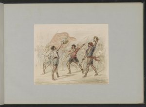 Man with a Severed Head in a Crowd