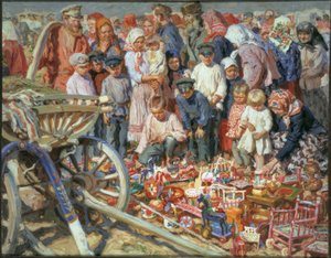 Toy Seller at the Fair