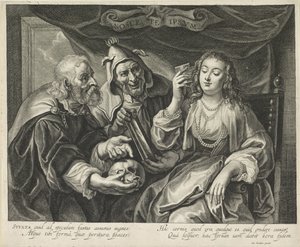 Woman with a Comb Looking in a Mirror (Nosce te Ipsvm)