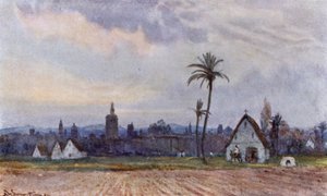Outside Valencia by Alexander Wallace Rimington